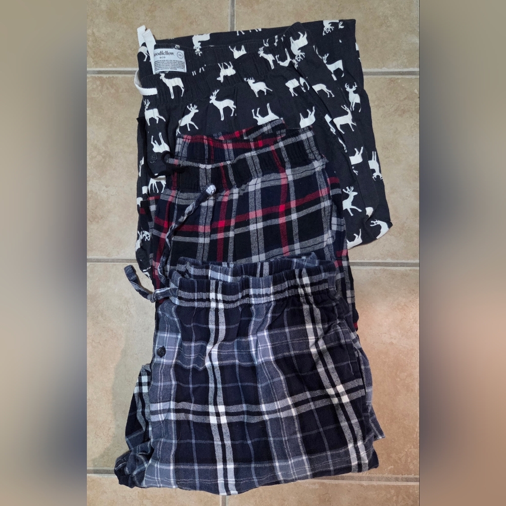 Mens XXL Pajama Bottom Lot